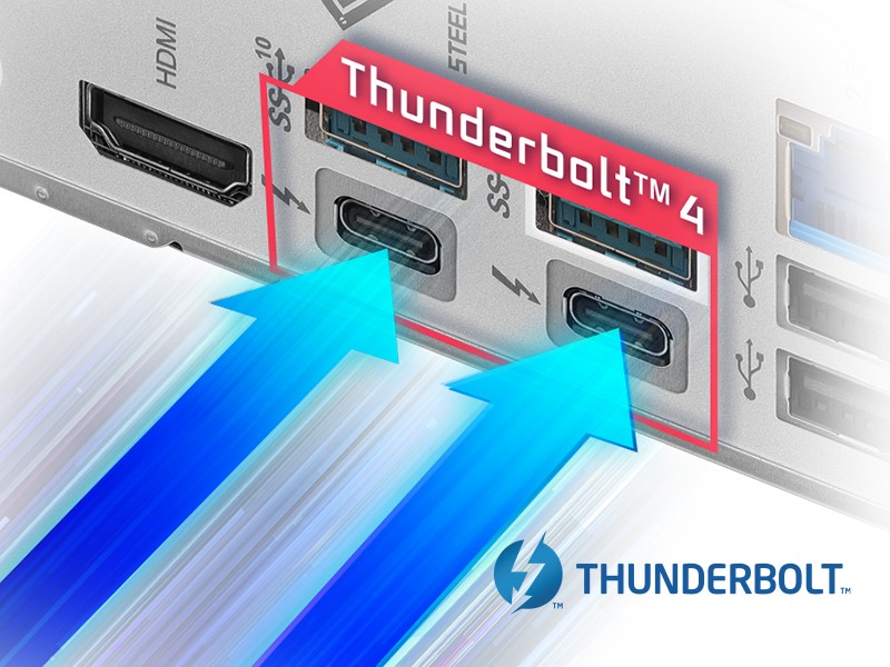 Thunderbolt™ 4/USB4 Type-C